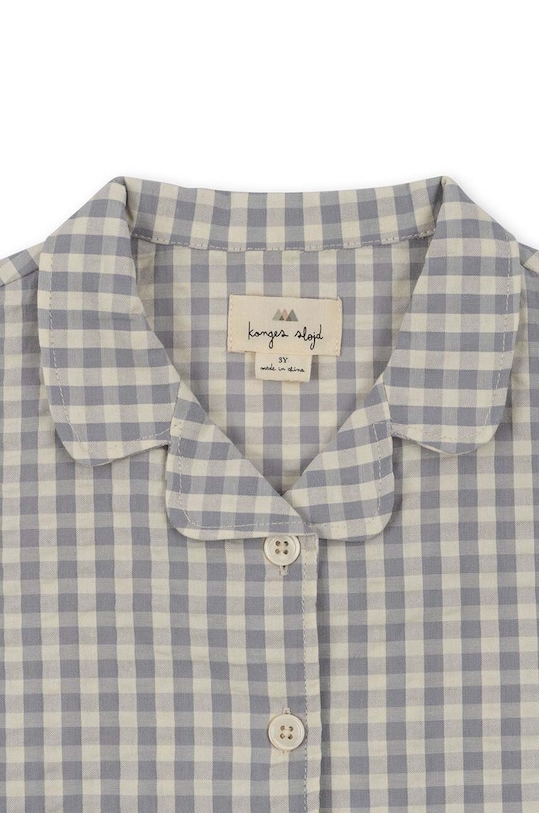 Konges Sløjd gyerek ing pamutból kék KS5229