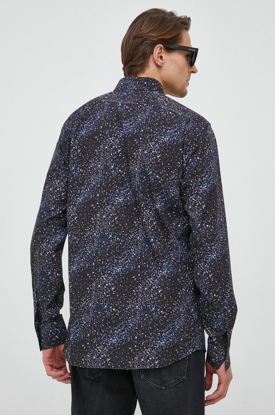 Odzież Karl Lagerfeld koszula bawełniana 531601.605000 czarny