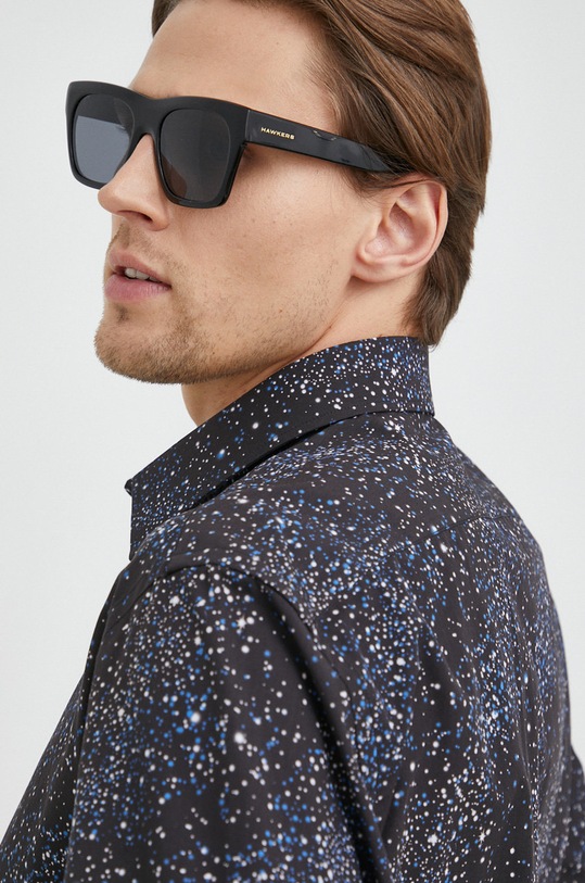 Karl Lagerfeld koszula bawełniana czarny 531601.605000