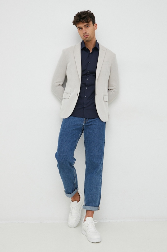 Calvin Klein camasa K10K108229.PPYX bleumarin AA00