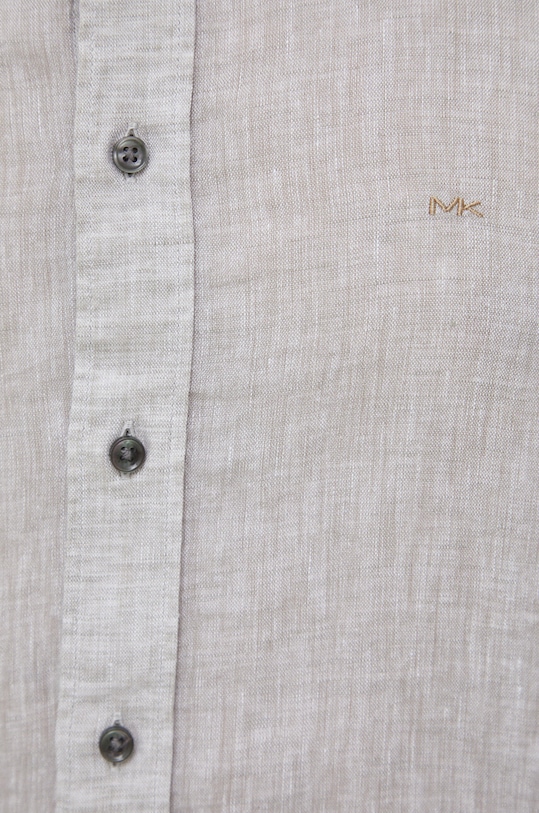 Plátěná košile Michael Kors MK0DS01099 béžová