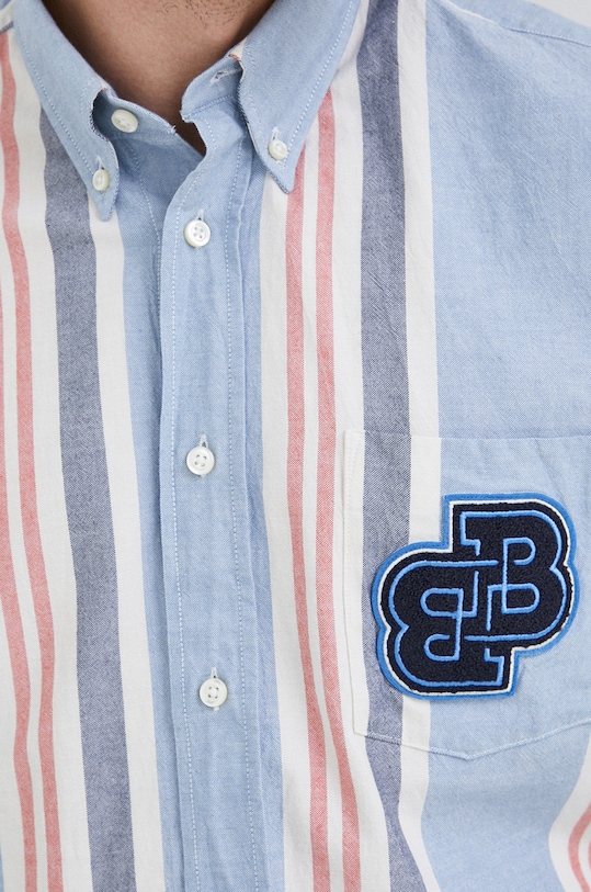 BOSS camasa din bumbac BOSS ORANGE 50483662 albastru SS23