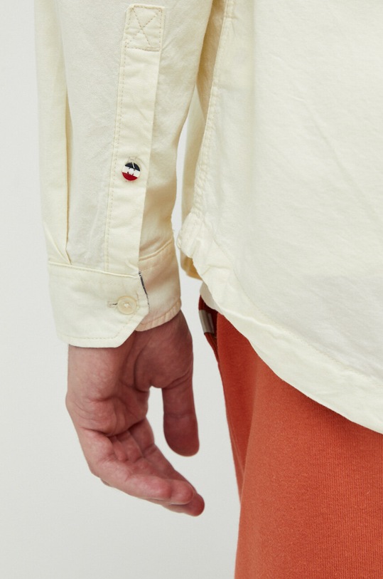 Tommy Jeans koszula bawełniana DM0DM15408.PPYX żółty