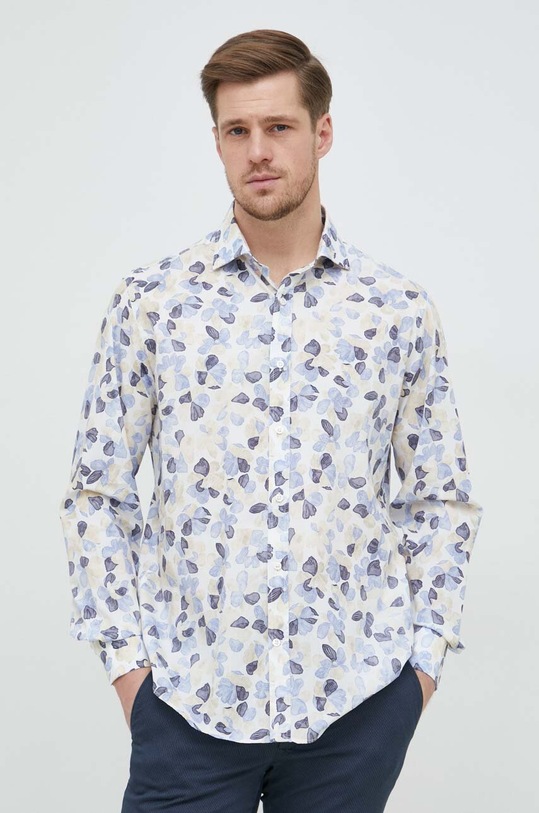 Paul&Shark camasa din bumbac cu modele multicolor 23413086J