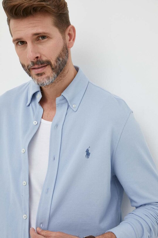 Памучна риза Polo Ralph Lauren 710654408
