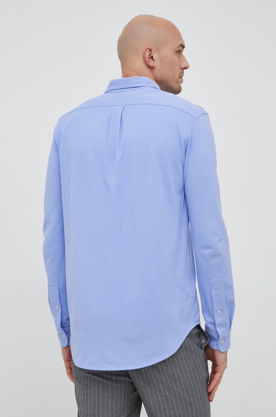Polo Ralph Lauren koszula bawełniana niebieski 710654408