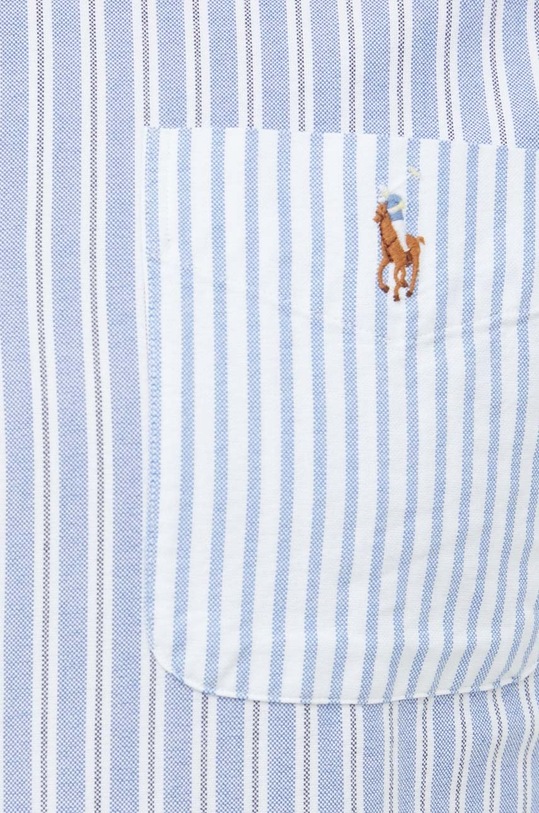 Polo Ralph Lauren cămașă din bumbac 710897269 albastru SS23