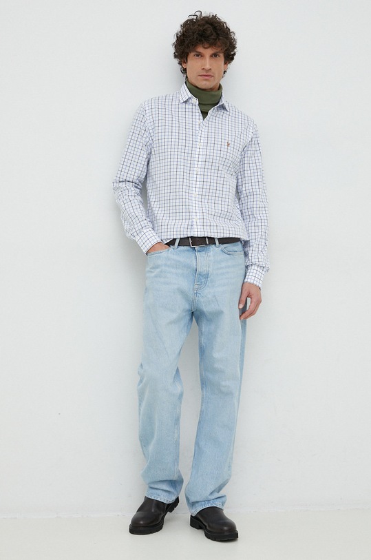 Polo Ralph Lauren camasa 712907093 alb SS23