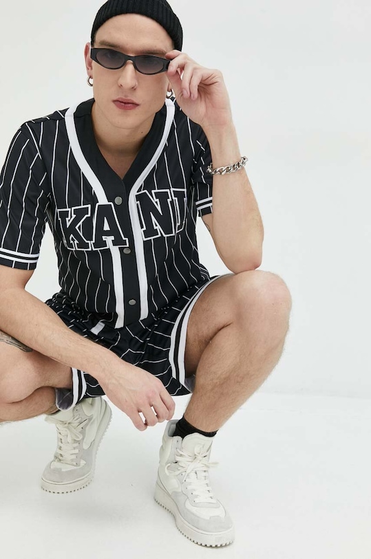 Karl Kani camasa scurt negru 6033360