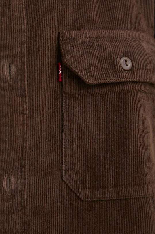 Levi's koszula sztruksowa 19573.0181 brązowy SS23