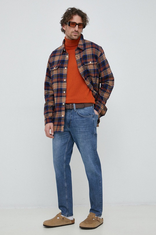 Levi's camasa din bumbac 19573.0182 multicolor SS23