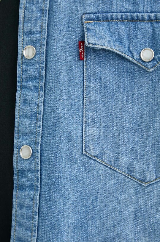 Levi's camasa jeans 85744.0047 albastru SS23