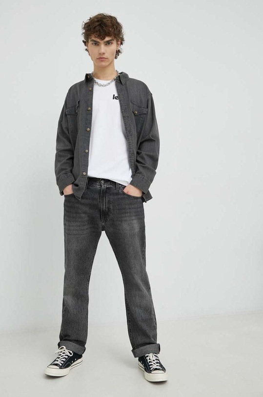Odzież Levi's koszula jeansowa A1919.0016 szary