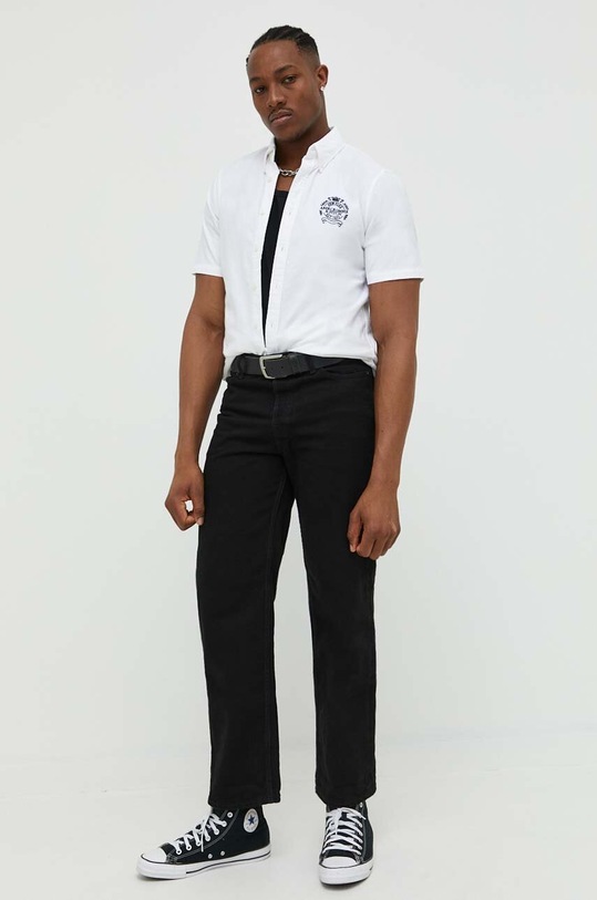 Abercrombie & Fitch camasa KI125.3012.100 alb SS23