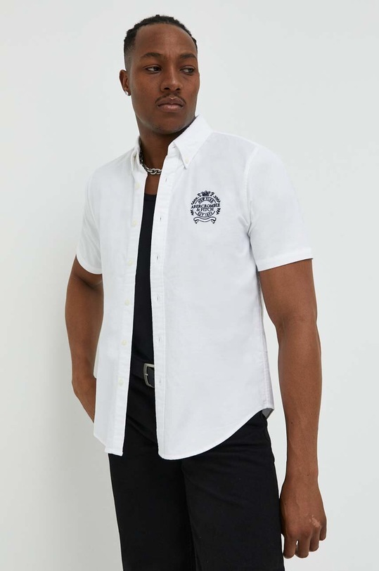 Abercrombie & Fitch camasa alb KI125.3012.100