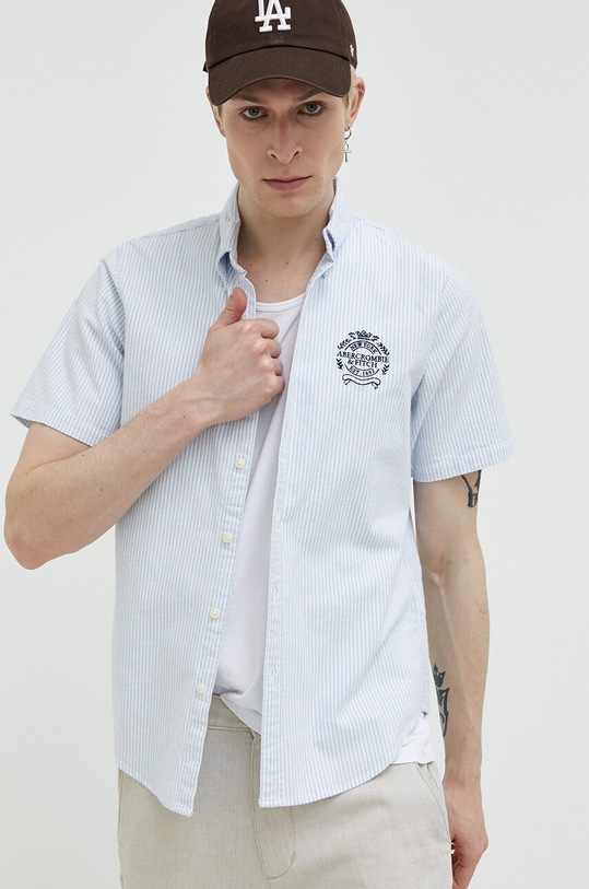 Abercrombie & Fitch camasa KI125.3012.104 albastru