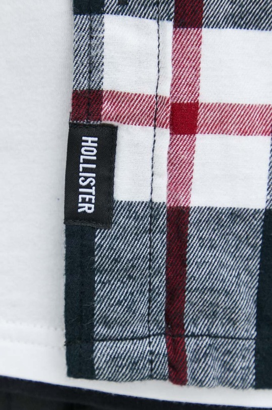 Hollister Co. koszula bawełniana KI325.3045.908 czarny SS23