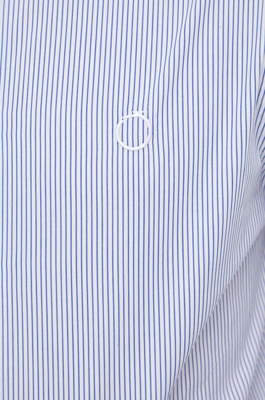 Trussardi koszula bawełniana 52C00296.1T006271 niebieski
