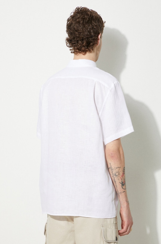 Ленена риза Lacoste CH5699 бежов SS26