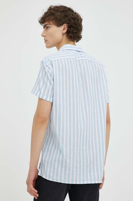Drykorn camasa din amestec de in albastru 47217.144054.3900