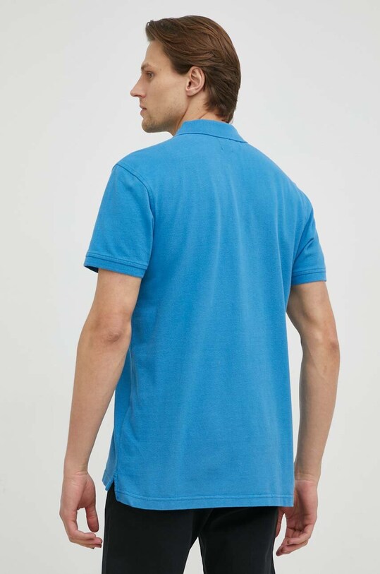 Odzież Levi's polo bawełniane 35883.0085 niebieski