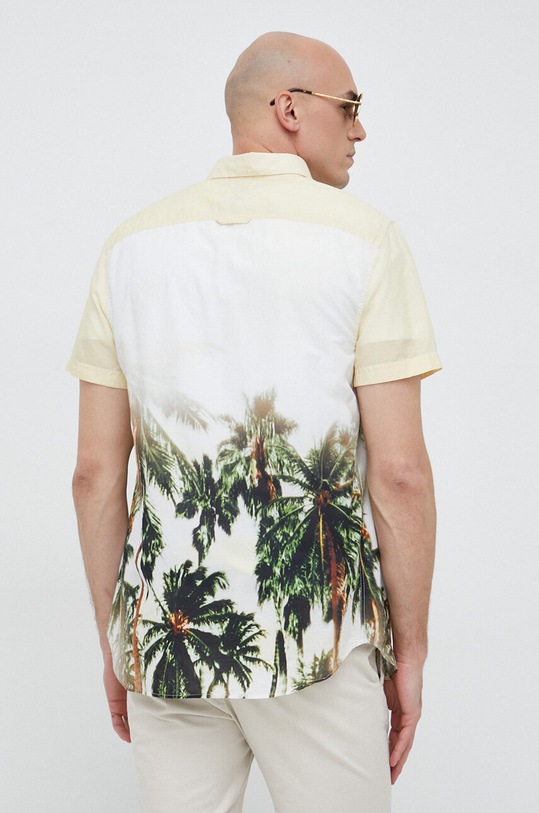 Abbigliamento Guess camicia in cotone M3GH65.WFDS1 verde