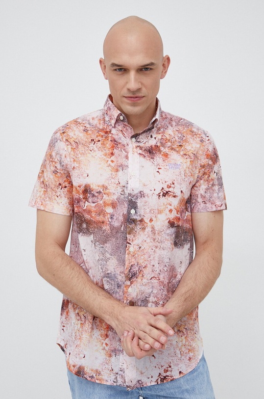 Odzież Guess koszula bawełniana M3GH65.WFDS1 multicolor