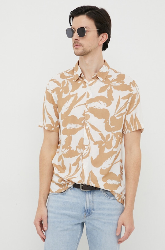 Odzież Guess koszula M3GH47.WD4Z2 beżowy