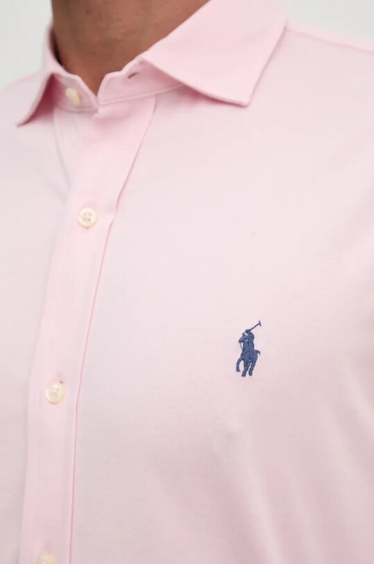 Polo Ralph Lauren pamut ing 710899386 rózsaszín AW24