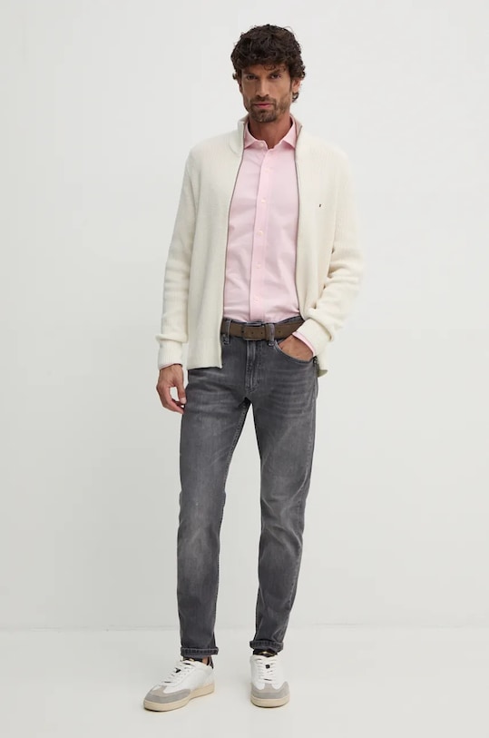 Îmbrăcăminte Polo Ralph Lauren camasa din bumbac 710899386 roz