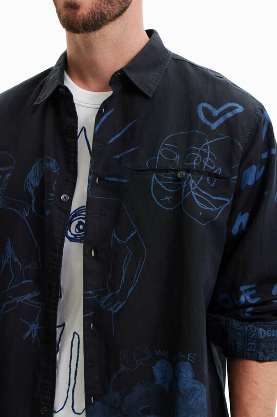 Desigual koszula 23SMCW25 czarny SS23