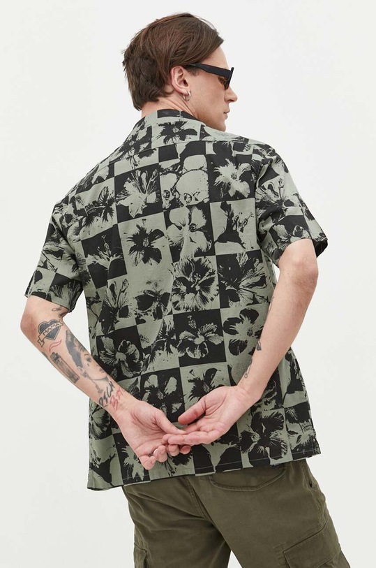 Îmbrăcăminte Billabong camasa din bumbac ABYWT00205 verde