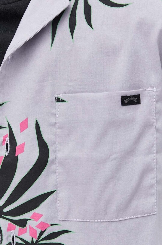 Хлопковая рубашка Billabong ABYWT00205 фиолетовой SS23