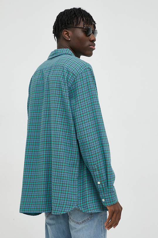 Дрехи Памучна риза Levi's 19573.0186 тюркоазен