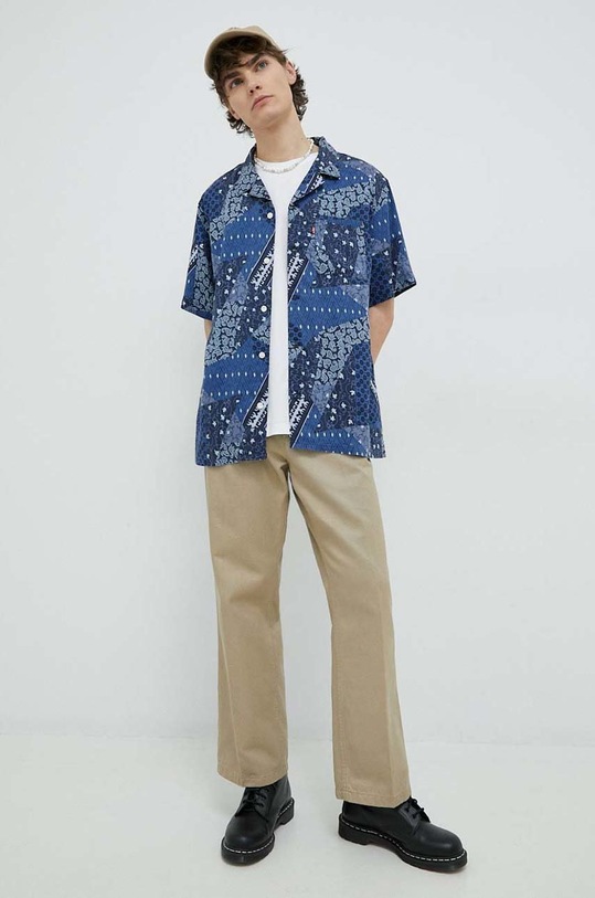 Levi's koszula 72625.0069 granatowy SS23