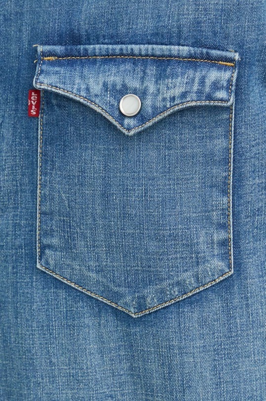 Levi's camasa jeans 85744.0048 albastru