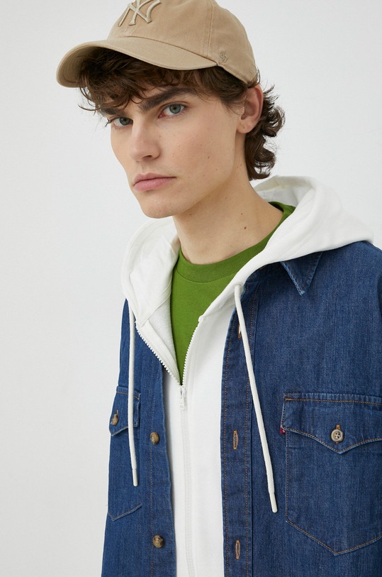 Levi's koszula jeansowa granatowy A1919.0020