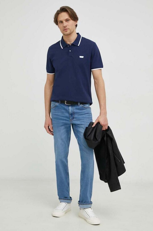 Levi's polo A4842.0034 granatowy SS23