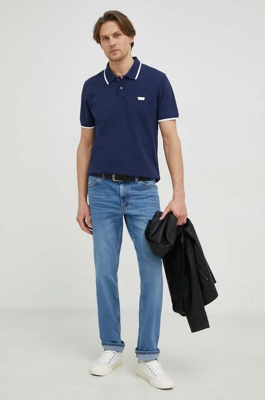 Levi's polo A4842.0034 granatowy SS23