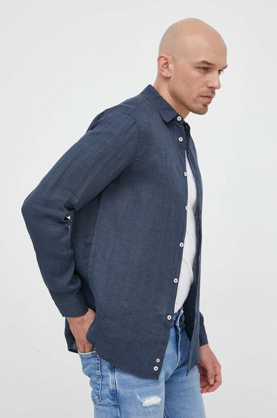 United Colors of Benetton camasa de in 5BKU5QJG8.904 bleumarin