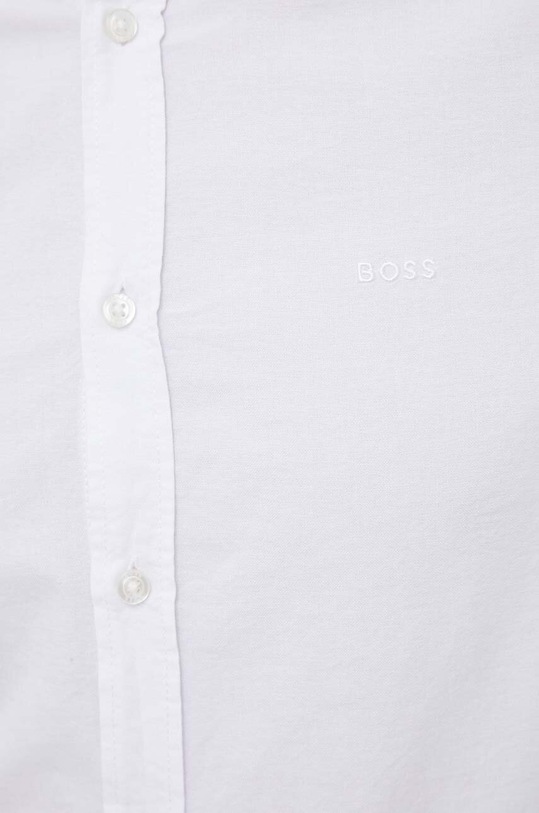 BOSS koszula bawełniana BOSS ORANGE 50489341 biały