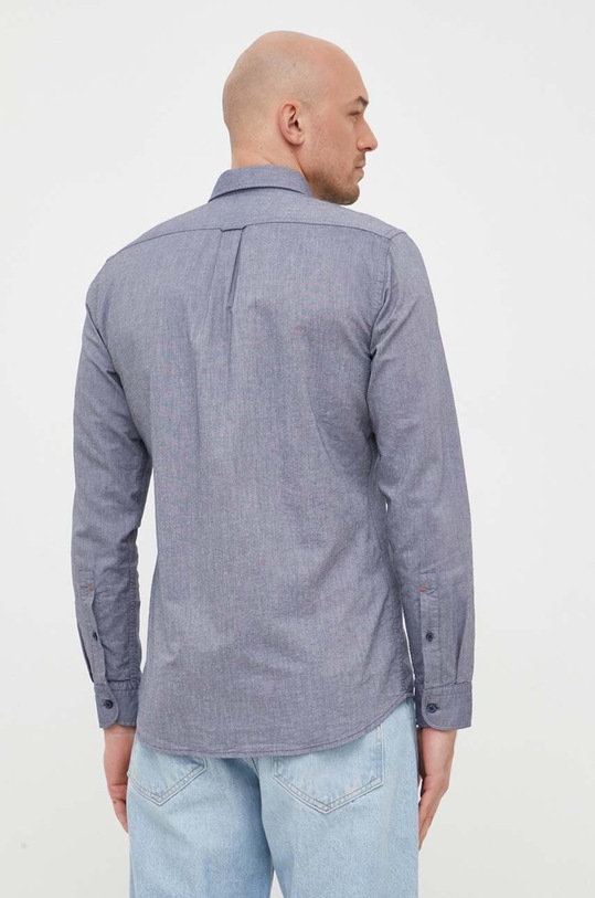 BOSS koszula bawełniana BOSS ORANGE niebieski 50489341