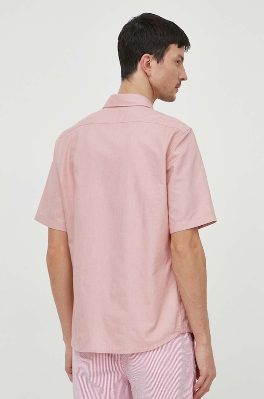 Oblečenie Bavlnená košeľa BOSS BOSS ORANGE 50489351 ružová