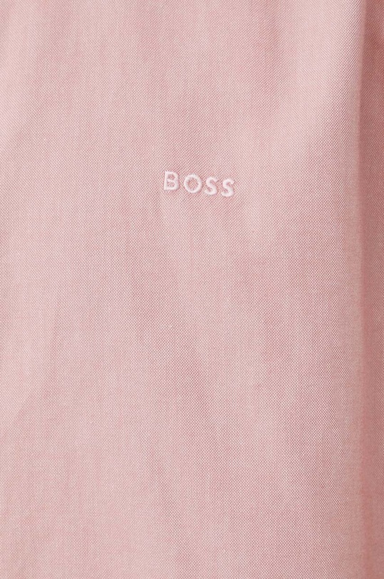 Bavlněná košile BOSS ORANGE 50489351 růžová