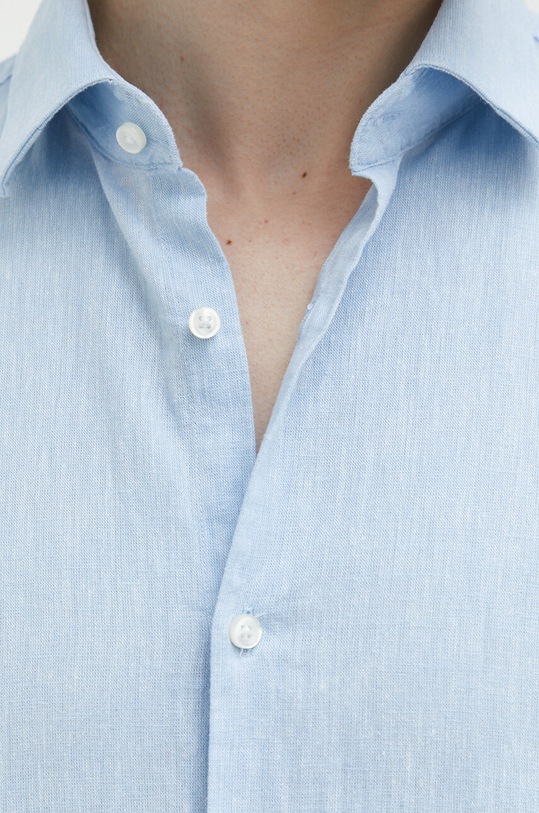 HUGO camicia 50490119 blu