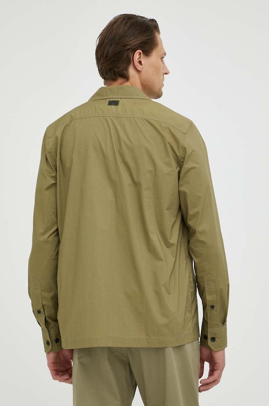 Odzież G-Star koszula bawełniana D22975.4481 zielony