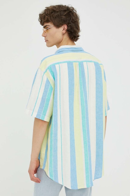 Lee koszula z domieszką lnu multicolor LL36EZA05