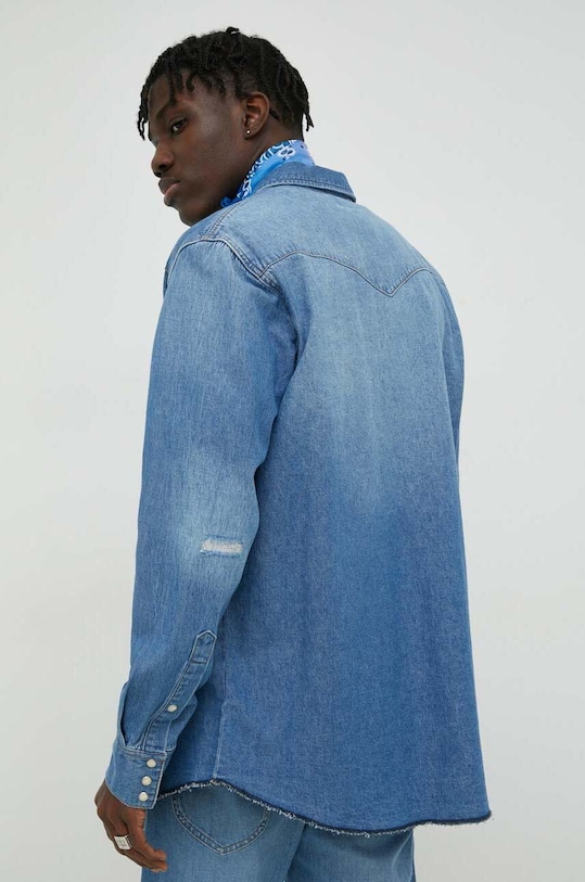 Wrangler koszula jeansowa niebieski W5D1EM32F