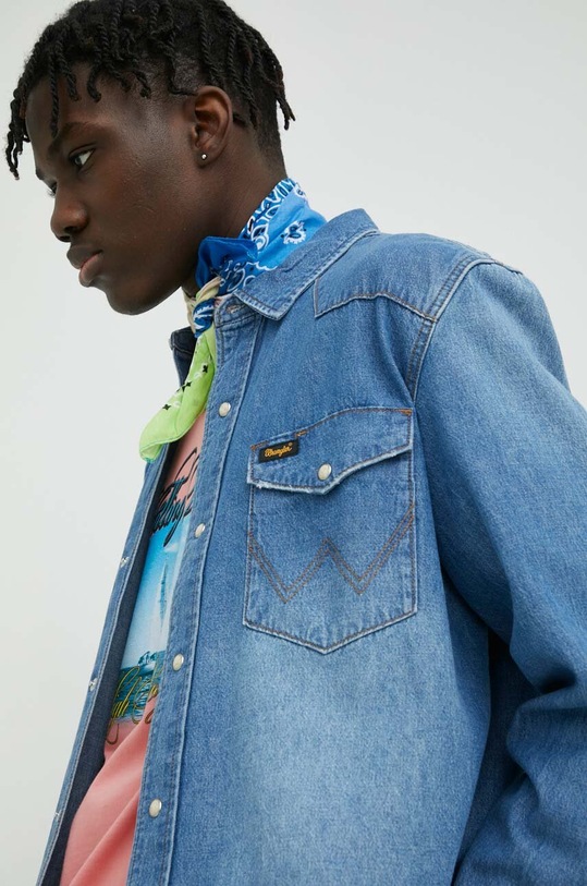 Wrangler koszula jeansowa W5D1EM32F