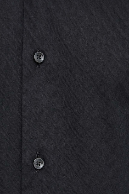 BOSS koszula bawełniana 50473310 czarny SS24